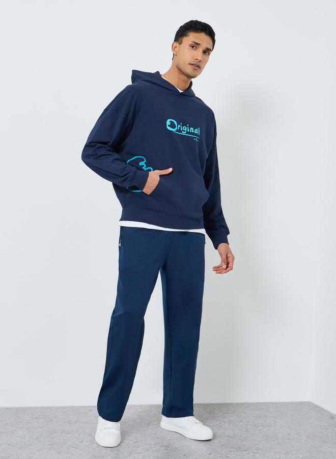 ستايلي هودي مطبع بطبعة جرافيك - Image 3